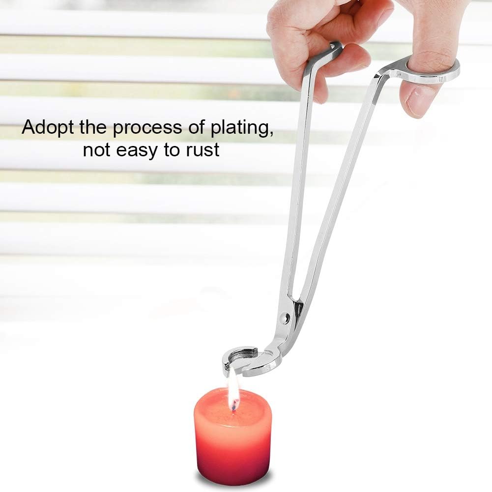 Candle Wick Trimmer, 17.5cm / 6.9in Plating Stainless Steel Candle Hea