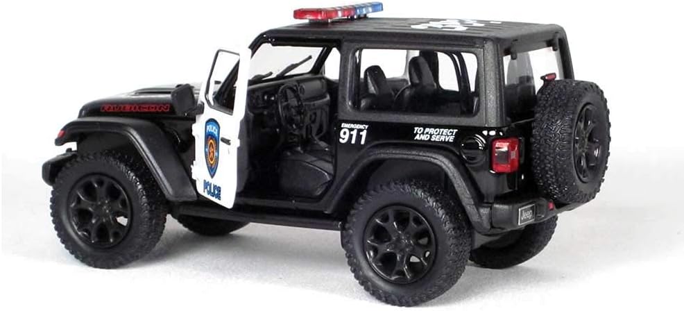 KiNSMART - Jeep Wrangler Rubicon Off Road 4x4 5 inch 1:34 Scale Die Ca