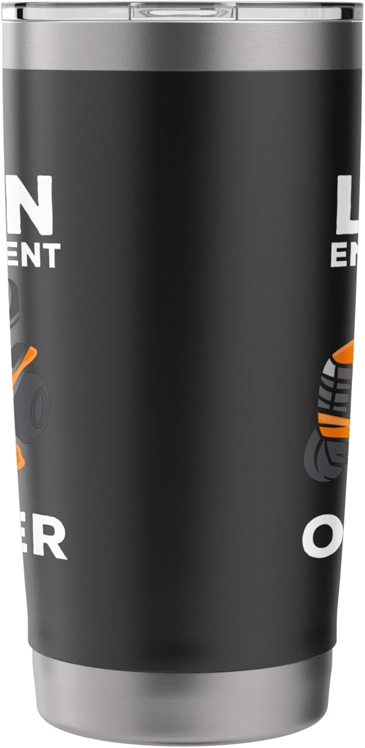 Lawn Care Mowing Design For Landscapers - Lawn Officer Stainless Steel Insulated Tumbler