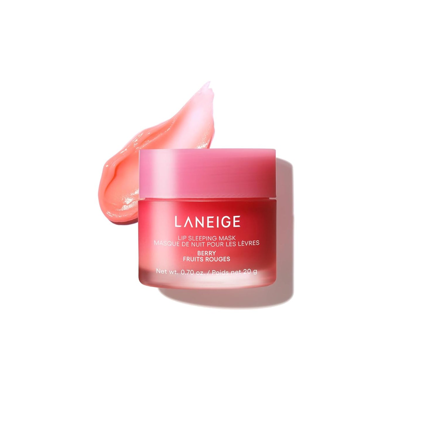 LANEIGE Lip Sleeping Mask: Nourish, Hydrate, Vitamin C, Murumuru & She