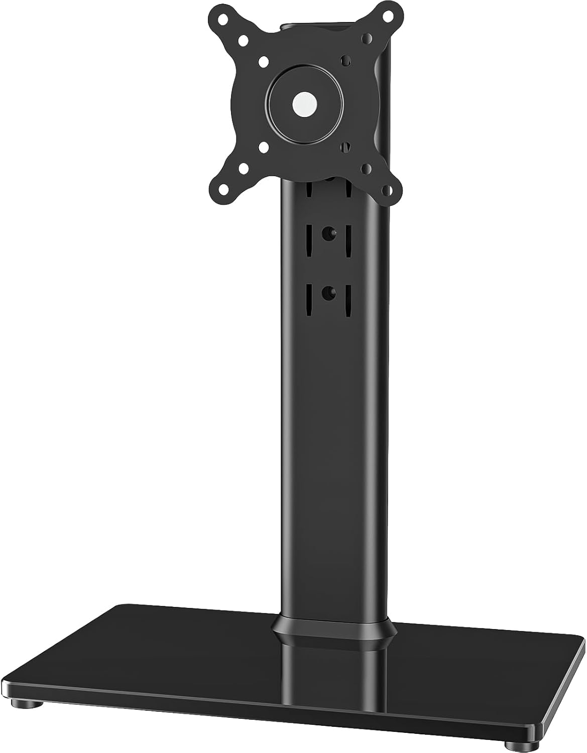 Single LCD Computer Monitor Free-Standing Desk Stand Mount Riser for 1