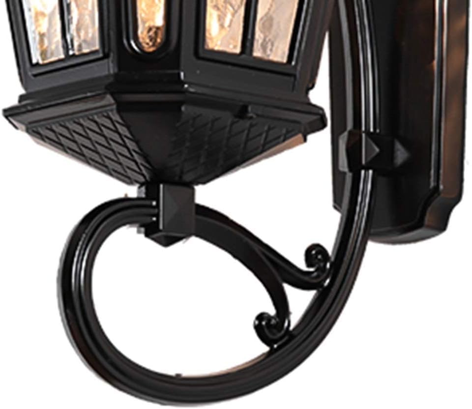 Outdoor Wall Lamp Waterproof Exterior Wall Garden Lamp Outdoor Garden Retro Aisle Balcony Door Light Solar Light Wall Lamp
