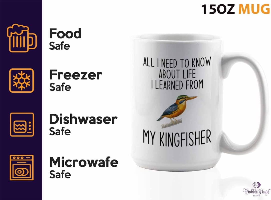 Bird Lover Coffee Mug 15oz White - Lfe my bird - Hummingbird Nest Cage