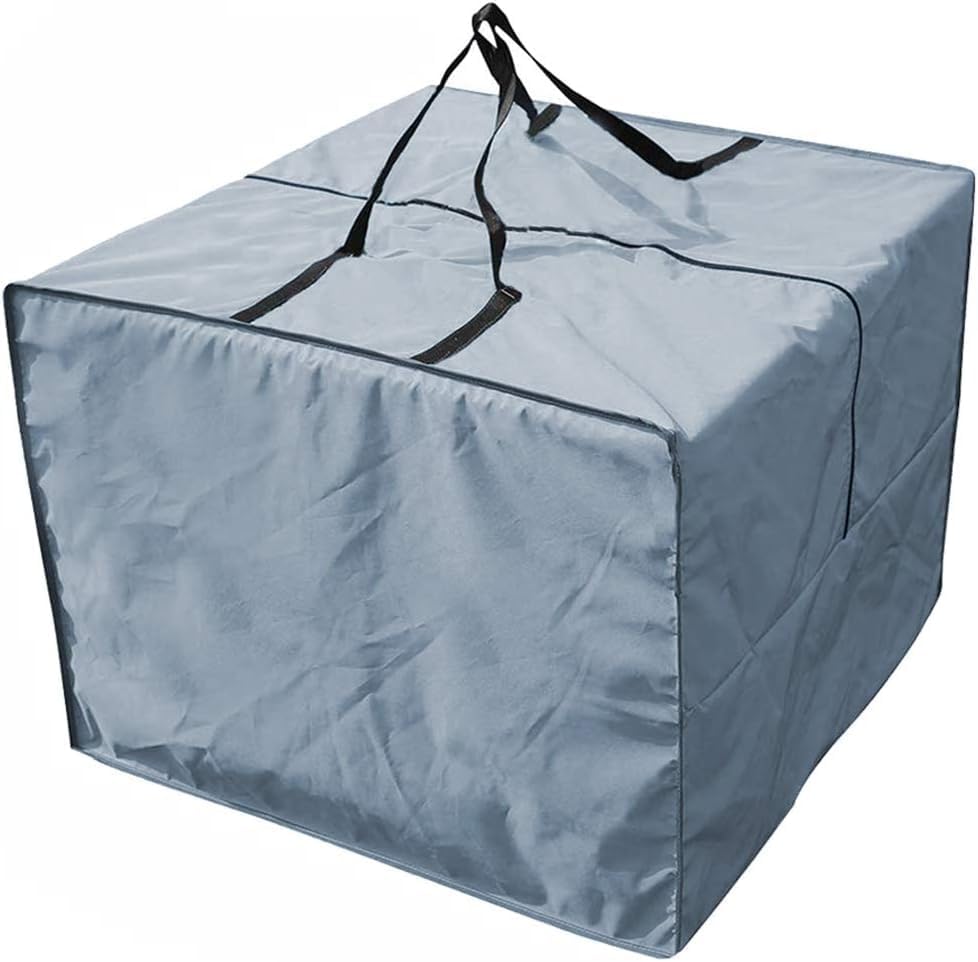 Storage Bag, Waterproof Fabric Cushion Storage Bag with Zipper and Han