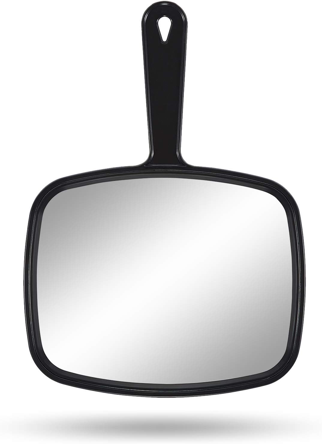 PROTECLE Hand Mirror, 10.3" L x 7.4" W Salon Barber Hairdressing Handh