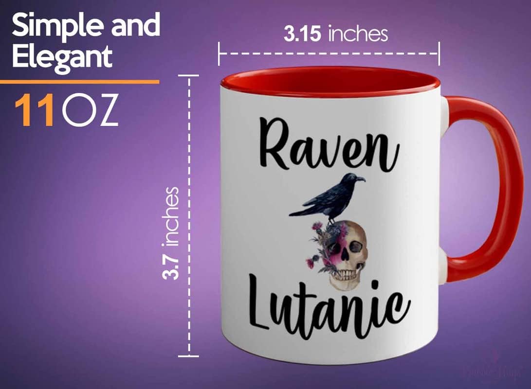 Bird Lover Two Tone Red Edition 11oz - Rven lutanic - Hummingbird Nest
