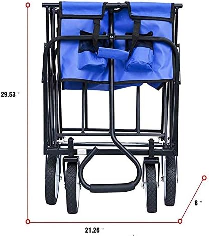 Portable Camping Cart,Folding Garden Cart,Camping Wagon Shopping Troll