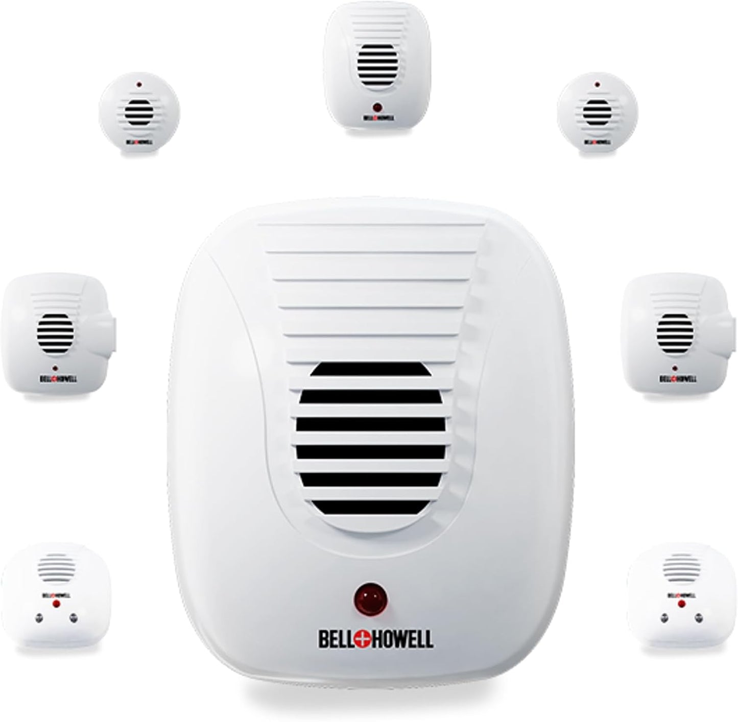 Bell+Howell Ultrasonic Pest Repeller Plug in Device Assorted 8 Pack, E