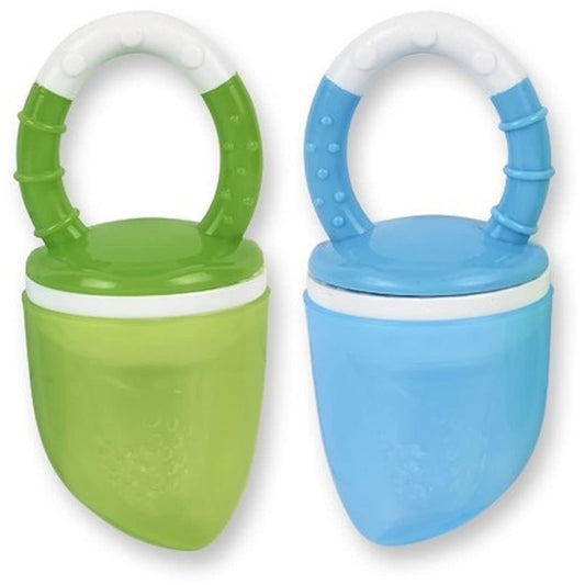 Cribmates 2-Pack Silicone Fruit Feeder - Blue
