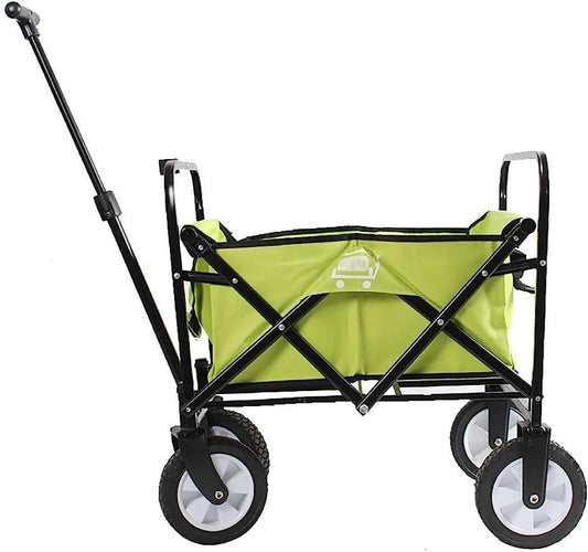 Trolleys, Folding Garden Trolley Cart Heavy Duty Wagon Multi-Function 