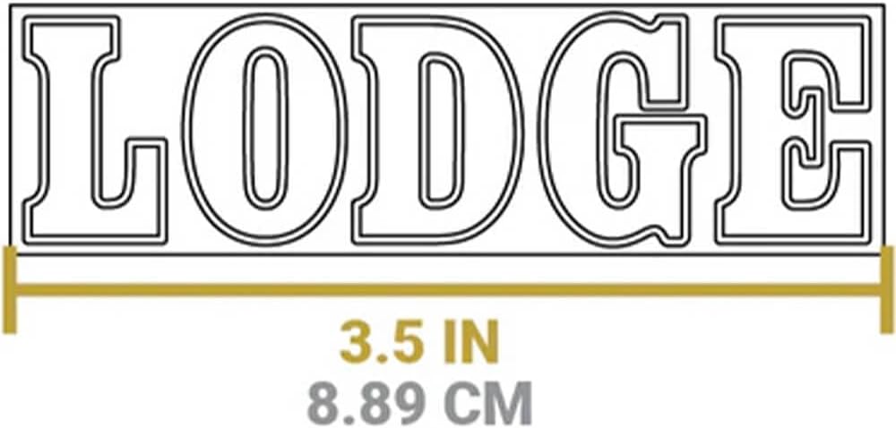 Lodge Rust Eraser, One Size, Black