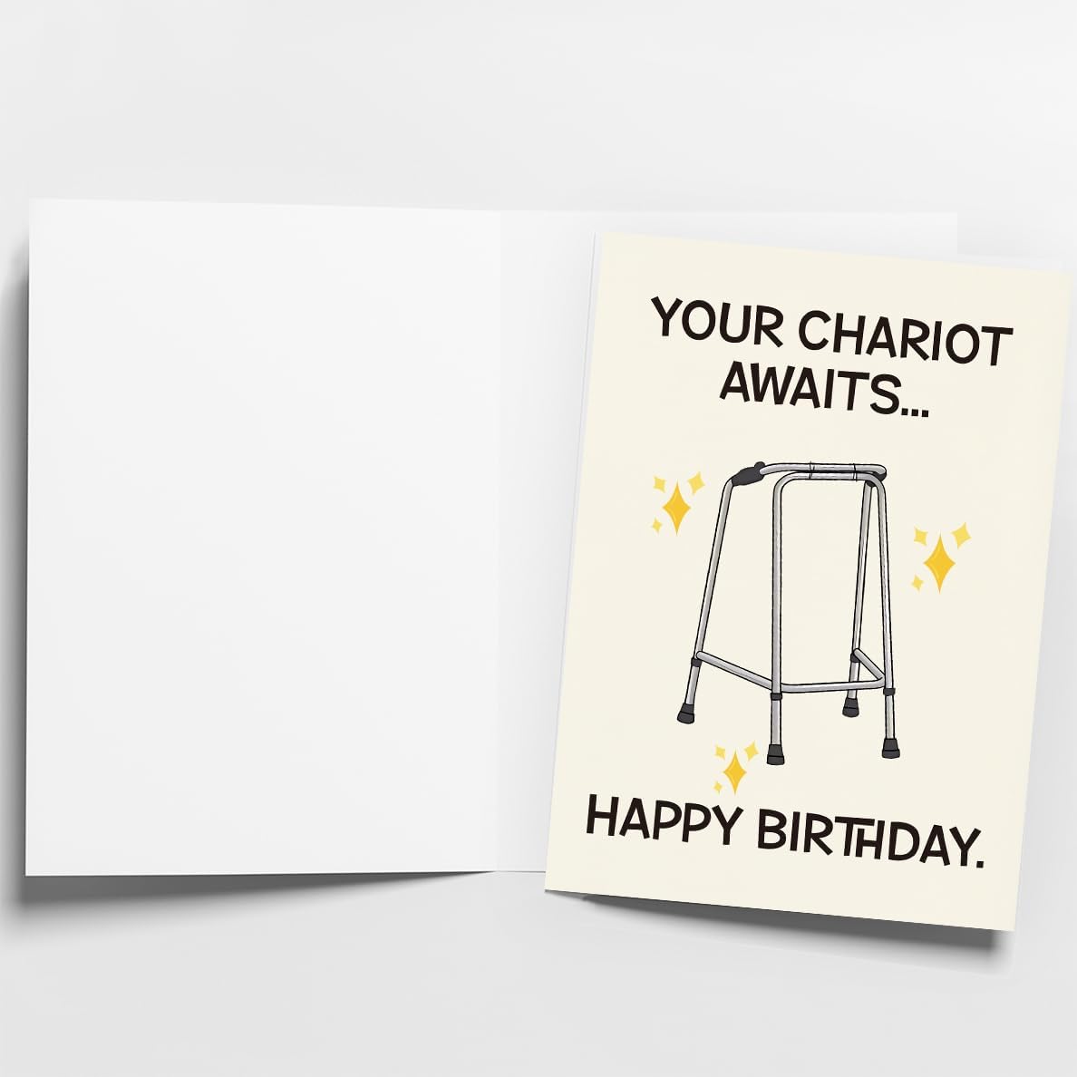 Funny Birthday Card | Funny Birthday Cards for Men, Women, Dad, Mom, Brother, Sister, Friends, Family, and Anyone | Unique Birthday Decorations & Gifts | Happy Birthday Card