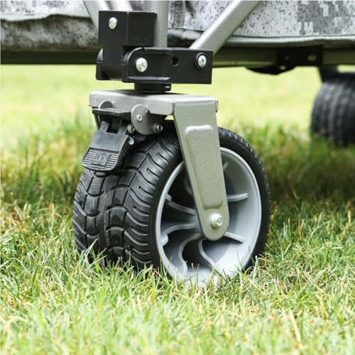 Portable Camping Cart,Outdoor Folding Beach Camping Cart with Camoufla