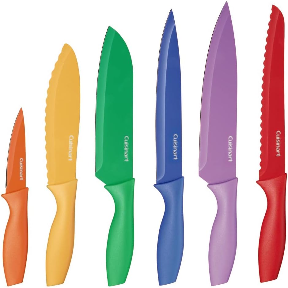 Cuisinart C55-01-12PCKS Collection 12-Piece Knife, Multicolor Advantag