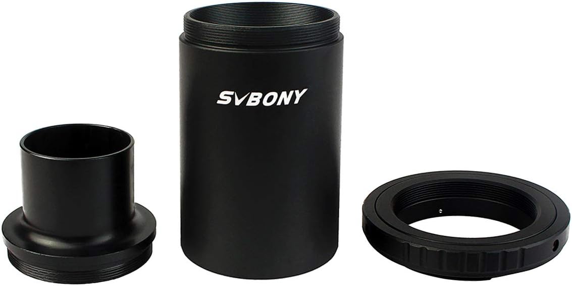 SVBONY 1.25 inches CA1 Extension Tube M42 Thread T Mount Adapter and T