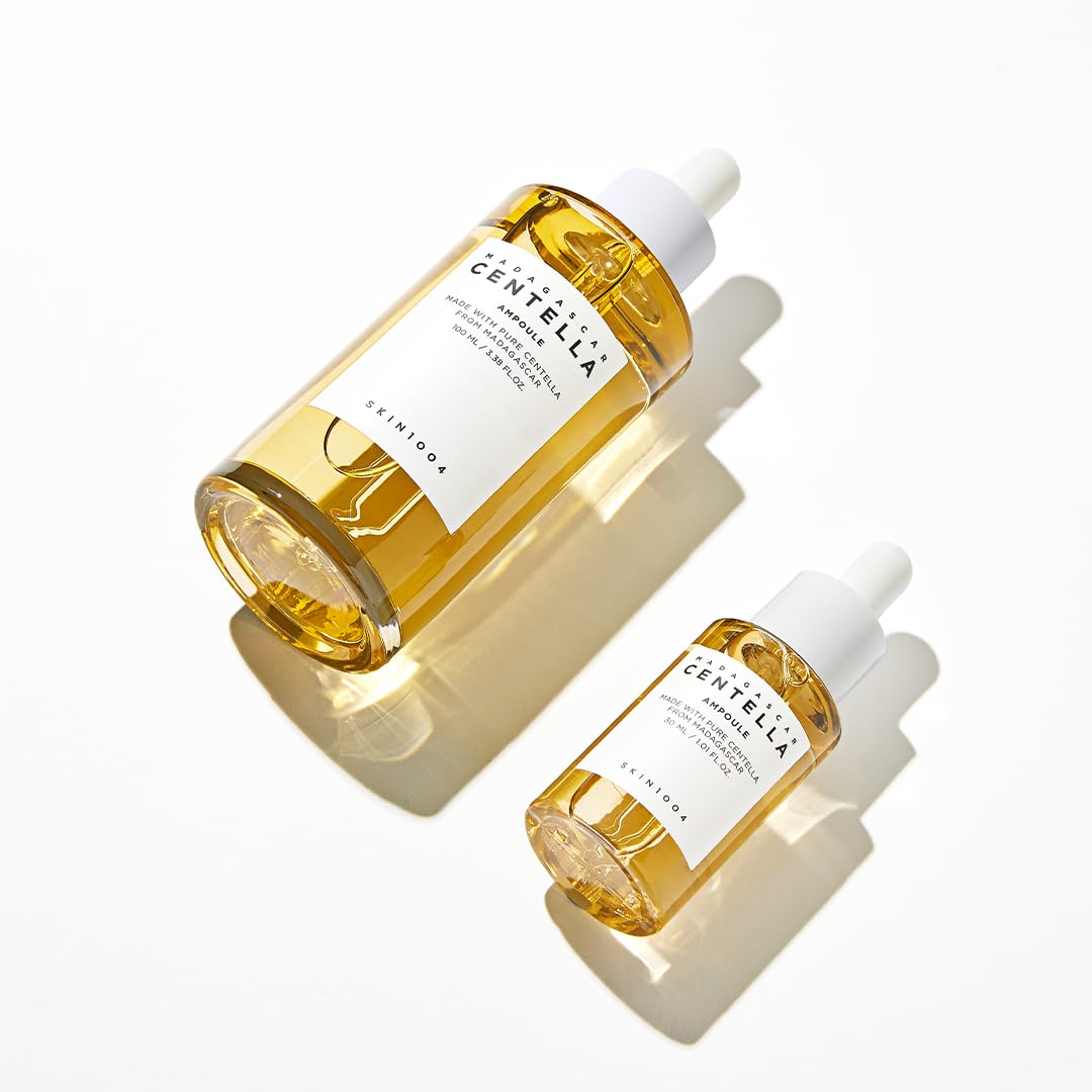 SKIN1004 Madagascar Centella Travel Kit, Toner, Ampoule, Soothing Crea
