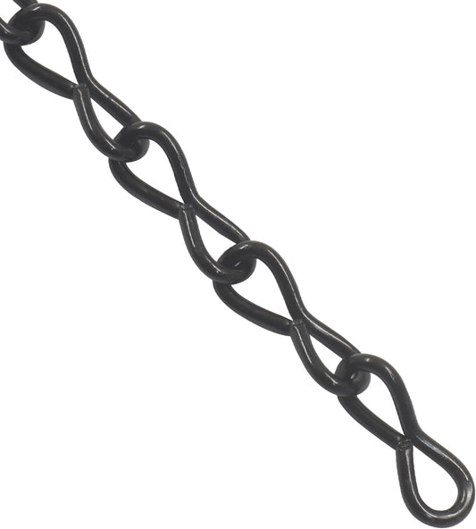Zorfeter 236 Inch Black Metal Hanging Chain with 12x S Hooks, 12x Buckles, 12x Rings, 24x Screw Hooks, Versatile Screw Hooks for Plants/Bird Feeders/Planters