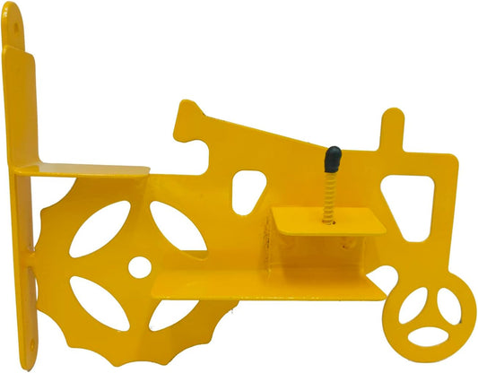 Zenport Z203008 Corn Cob Squirrel and Bird Feeder, Post Mount, Orange