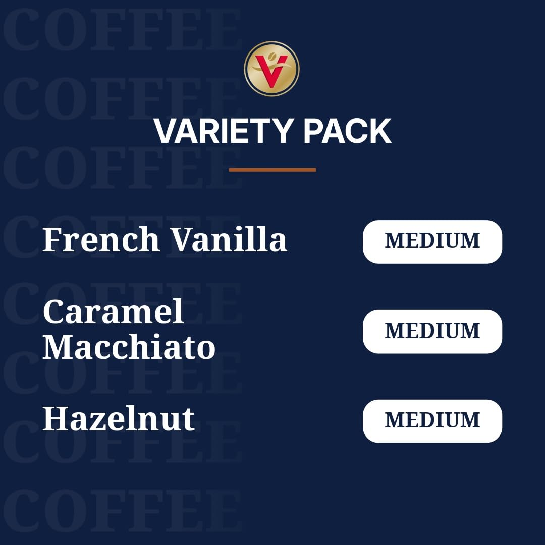 Victor Allen's Coffee Variety Pack (French Vanilla Flavored, Caramel M