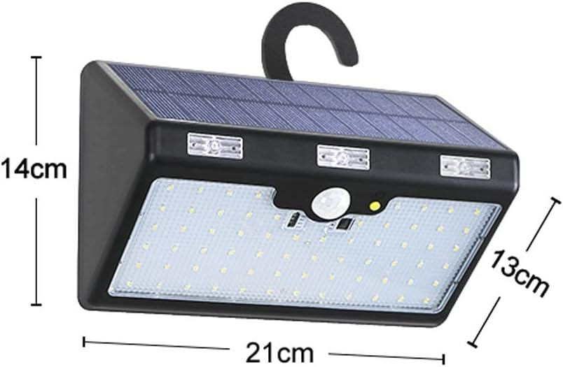 Solar New Outdoor Garden Wall Light Home Waterproof Bright Lighting Street