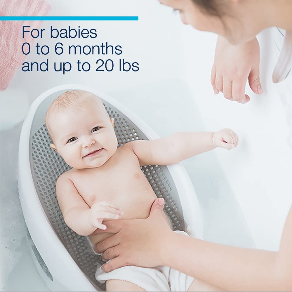 Angelcare Baby Bath Support (Aqua) | Ideal for Babies Less Than 6 Mont