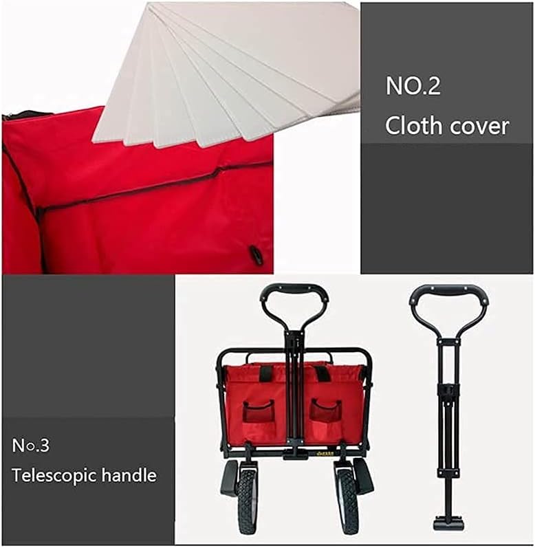 Carts, Foldishoppitrolley Portable Outdoor Handliportable Cart for Sho