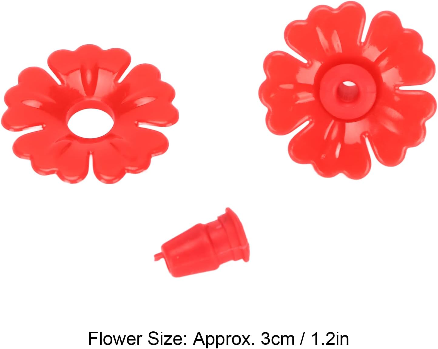 Marhynchus 30 Set Hummingbird Feeder Replacement Flowers Hanging Bird 