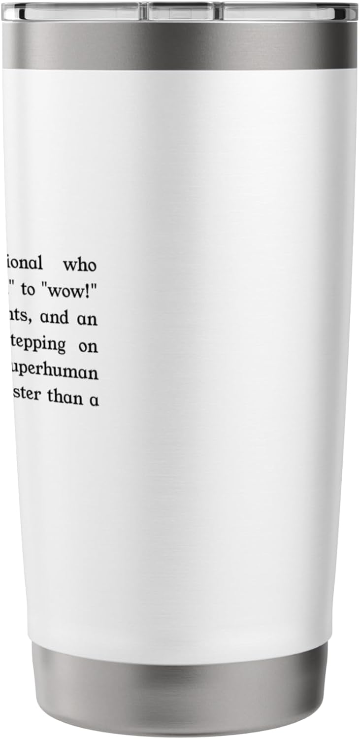 Funny Landscaper Definition Stainless Steel Insulated Tumbler