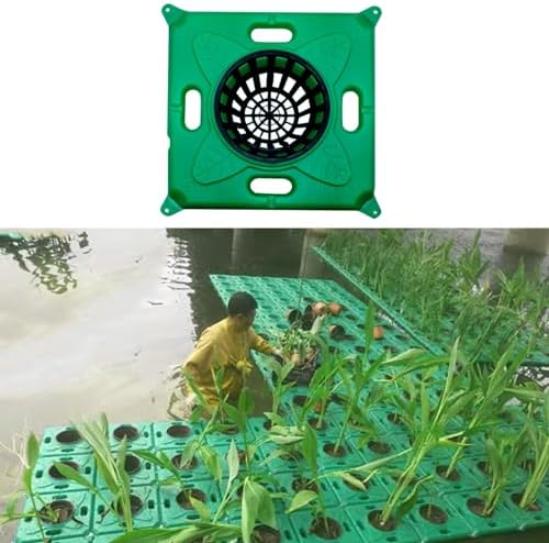 Aquarium Water Plants Floating Planter Basket Outdoor Plant Island for