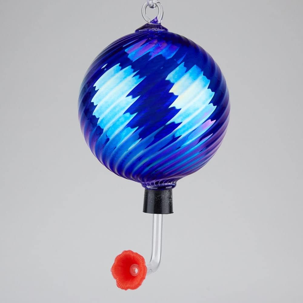 Glass Eye Studio Hummingbird Feeder Birthstone Collection - September Sapphire