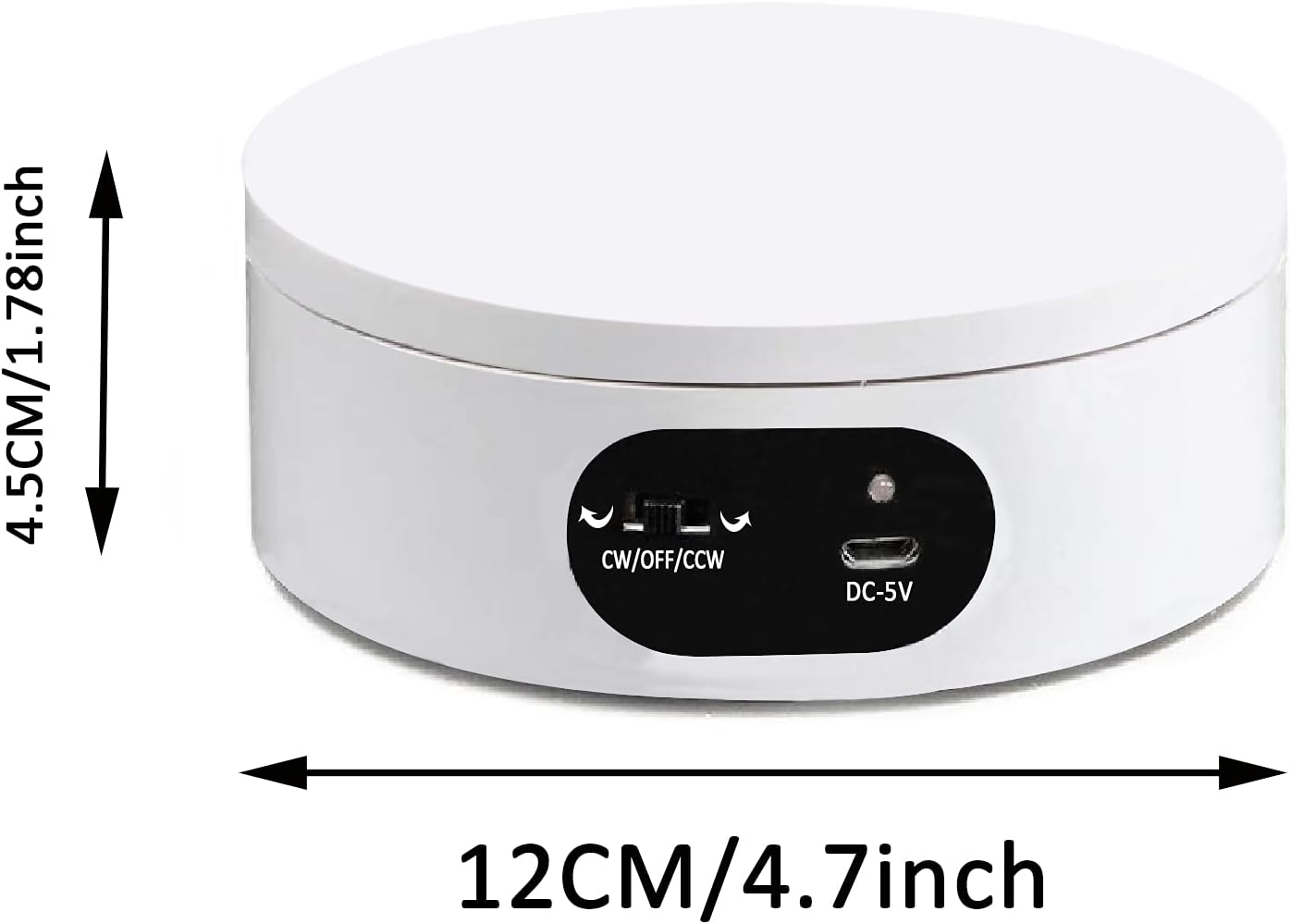 YVV Turner Cup Rotating Display Stand for Epoxy Glitter Tumbler, 360 D