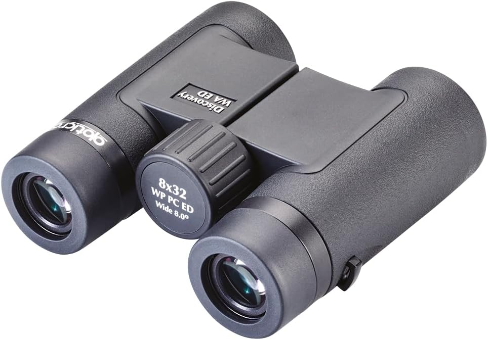 Opticron 30746 Discovery WA ED 8x32 Binocular Black