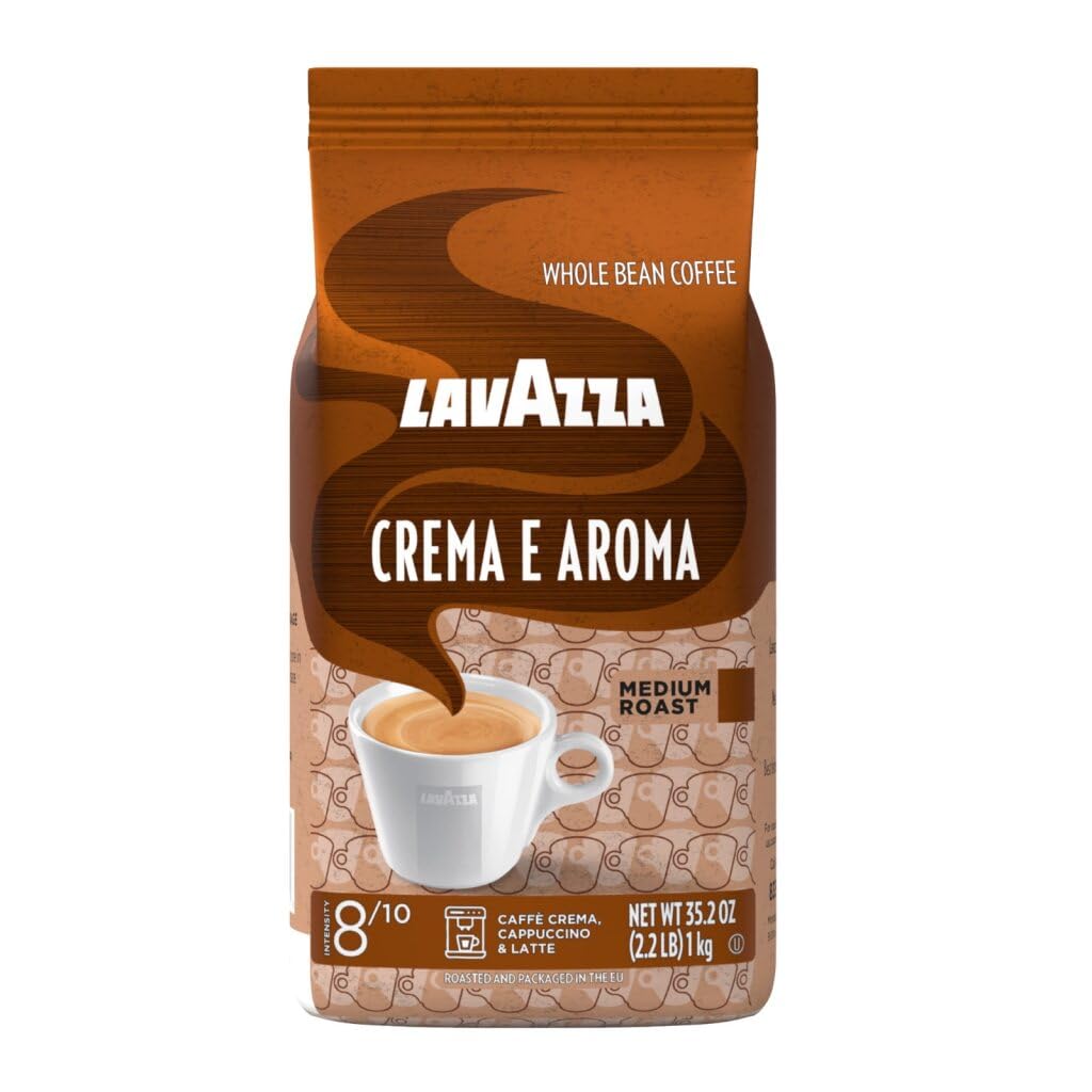 Lavazza Crema E Aroma Whole Bean Coffee Blend, 2.2-Pound Bag , Balance