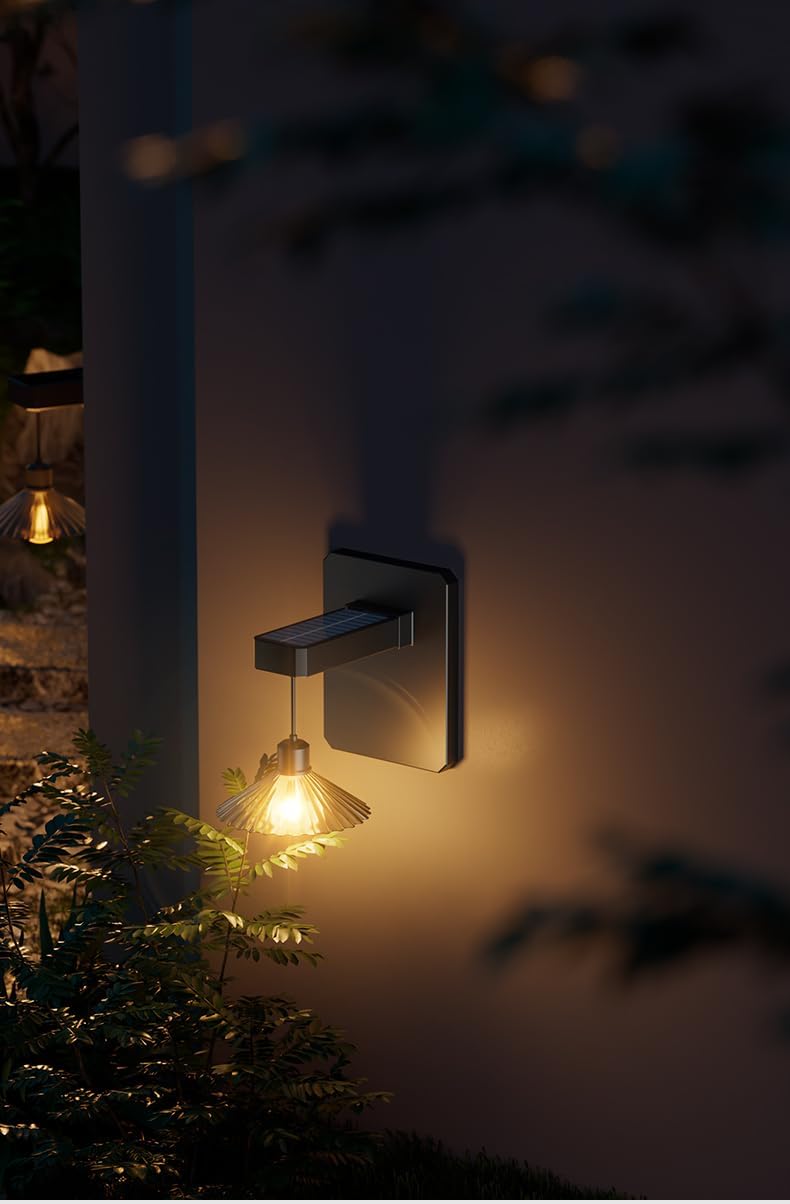 Solar Wall Lights Outdoor Waterproof