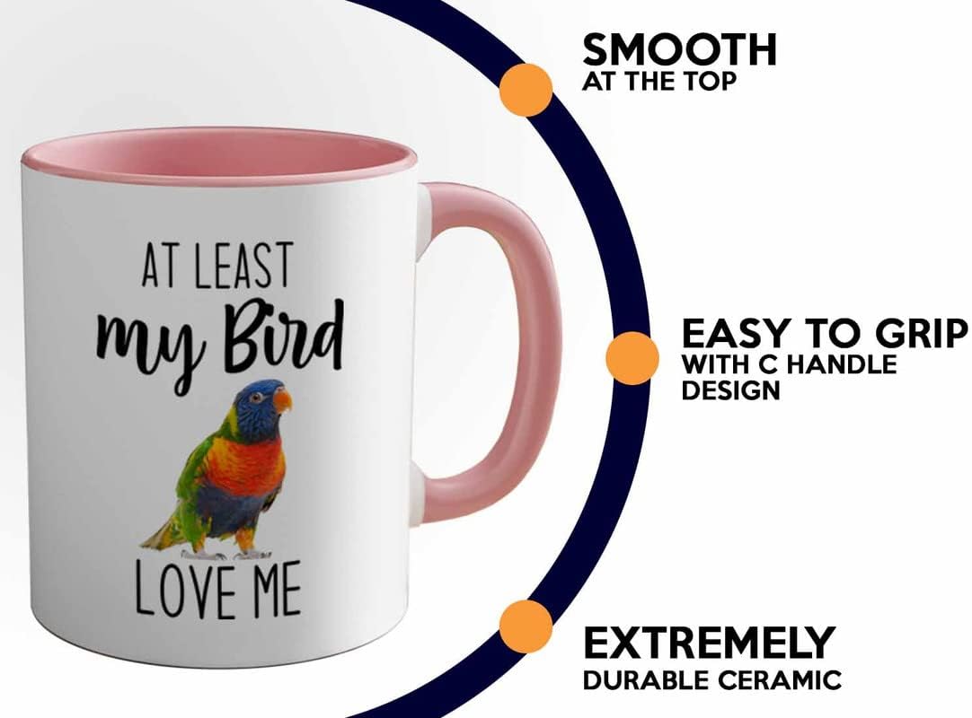 Bird Lover Two Tone Pink Edition 11oz - Bird Loves me - Hummingbird Ne