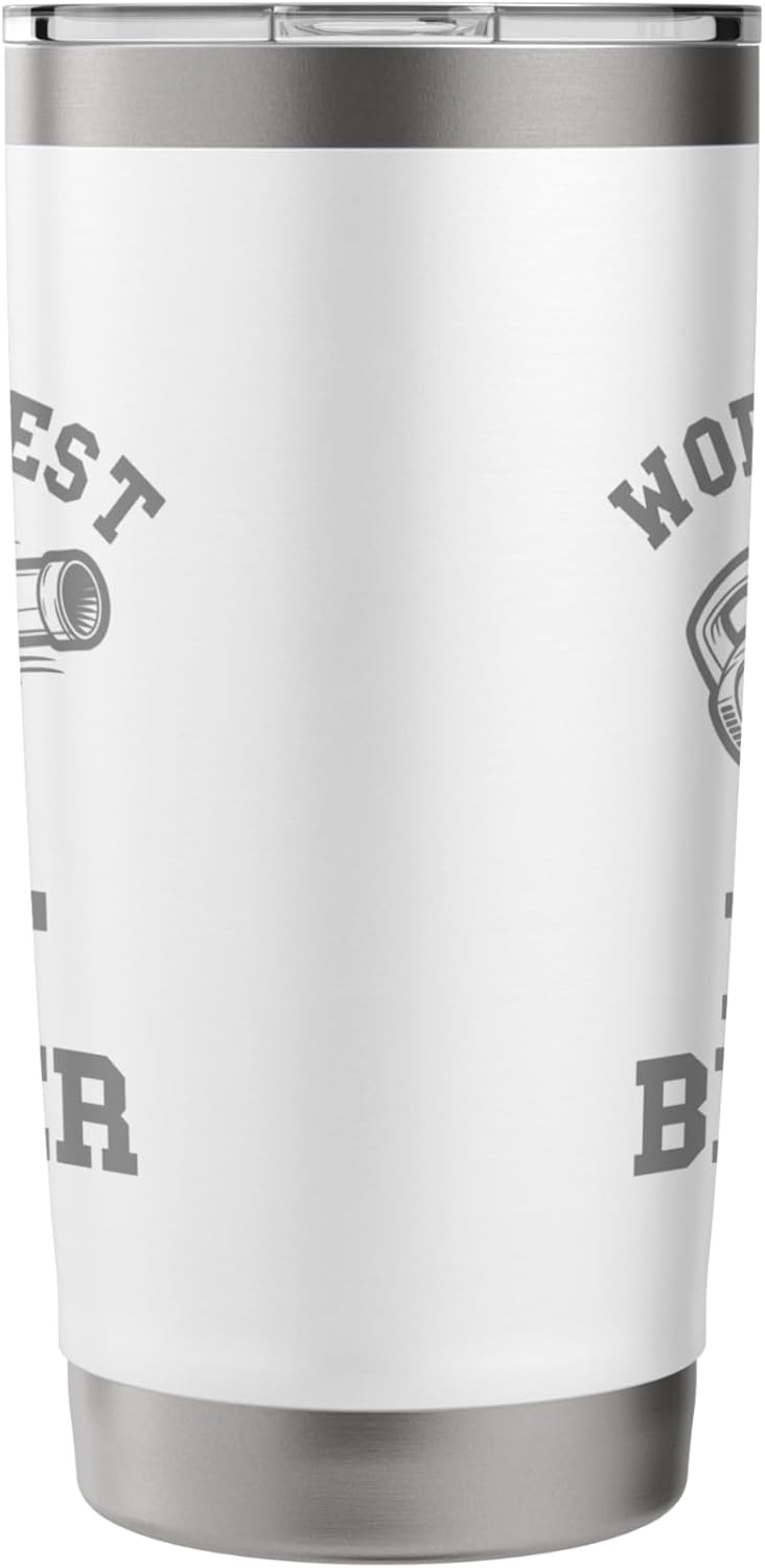 Leaf Blower Mens Worlds Best Leaf Blower Funny Lawn Care Stainless Steel Insulated Tumbler