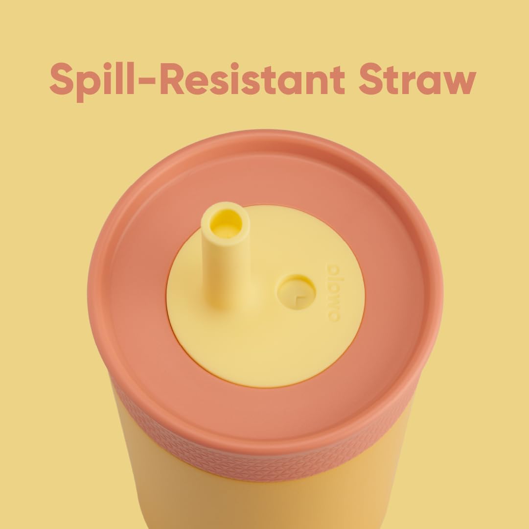 Owala Kids Insulation Stainless Steel Tumbler with Spill Resistant Fle