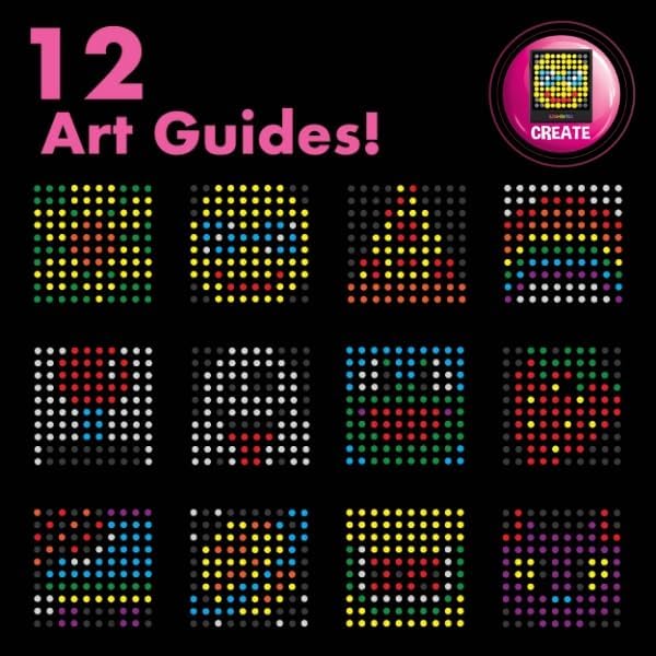 Lite-Brite Touch - Create, Play and Animate - Light Up Portable Stem S