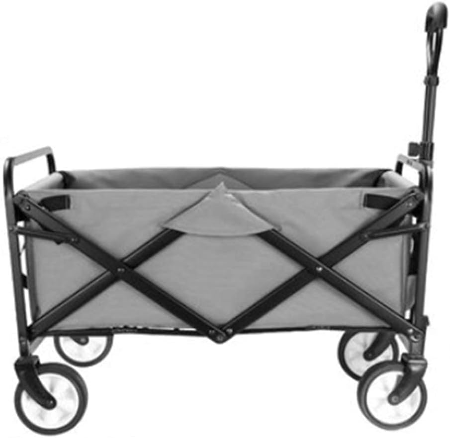 Collapsible Wagon Cart with Wheels Foldable Folding Wagons Carts Silen