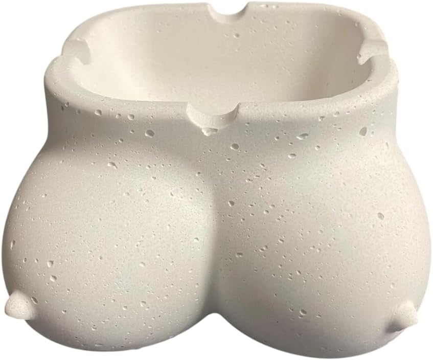 Modern Female Form Planter – Unique Concrete Body Shape Design for Decorative Vase