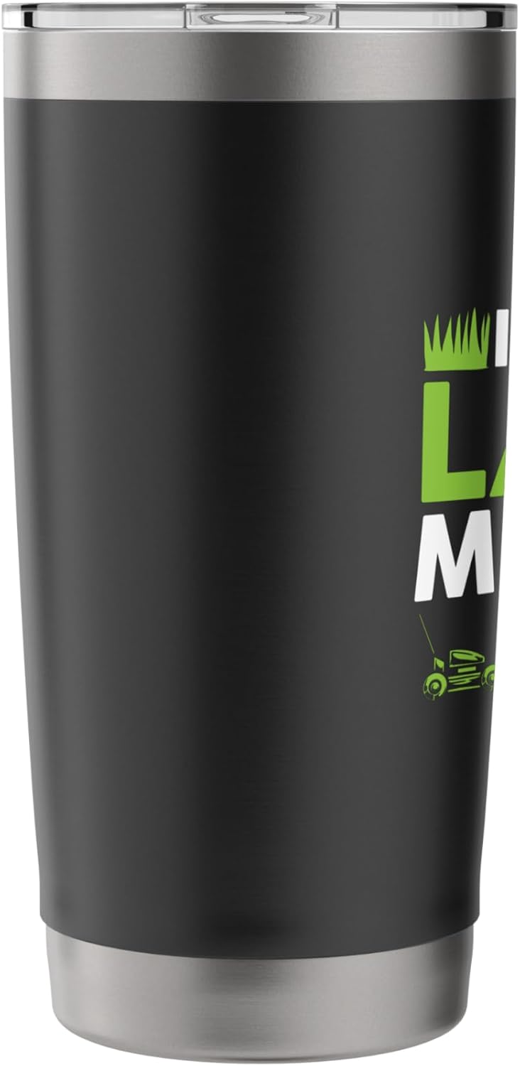 Lawn Mowing Shirt Lawn Mower Men Lawn Care Lawnmower Stainless Steel Insulated Tumbler