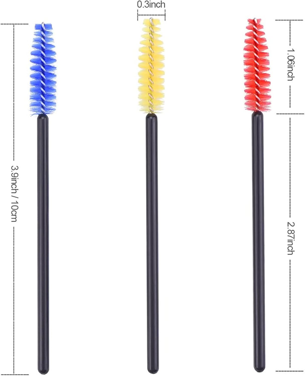 Outus Hummingbird Feeder Cleaning Brush Mini Nylon Brush Set, 6 Pieces