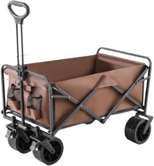 Wagon Cart Beach Wagon Garden Wagon Folding Garden Trolley Cart Wagon 