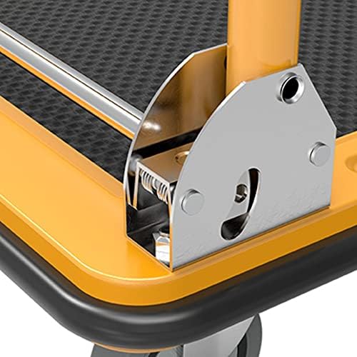 JSEIAJB 360 Degree Swivel Wheels and Foldable,Portable Push Pull Cart 