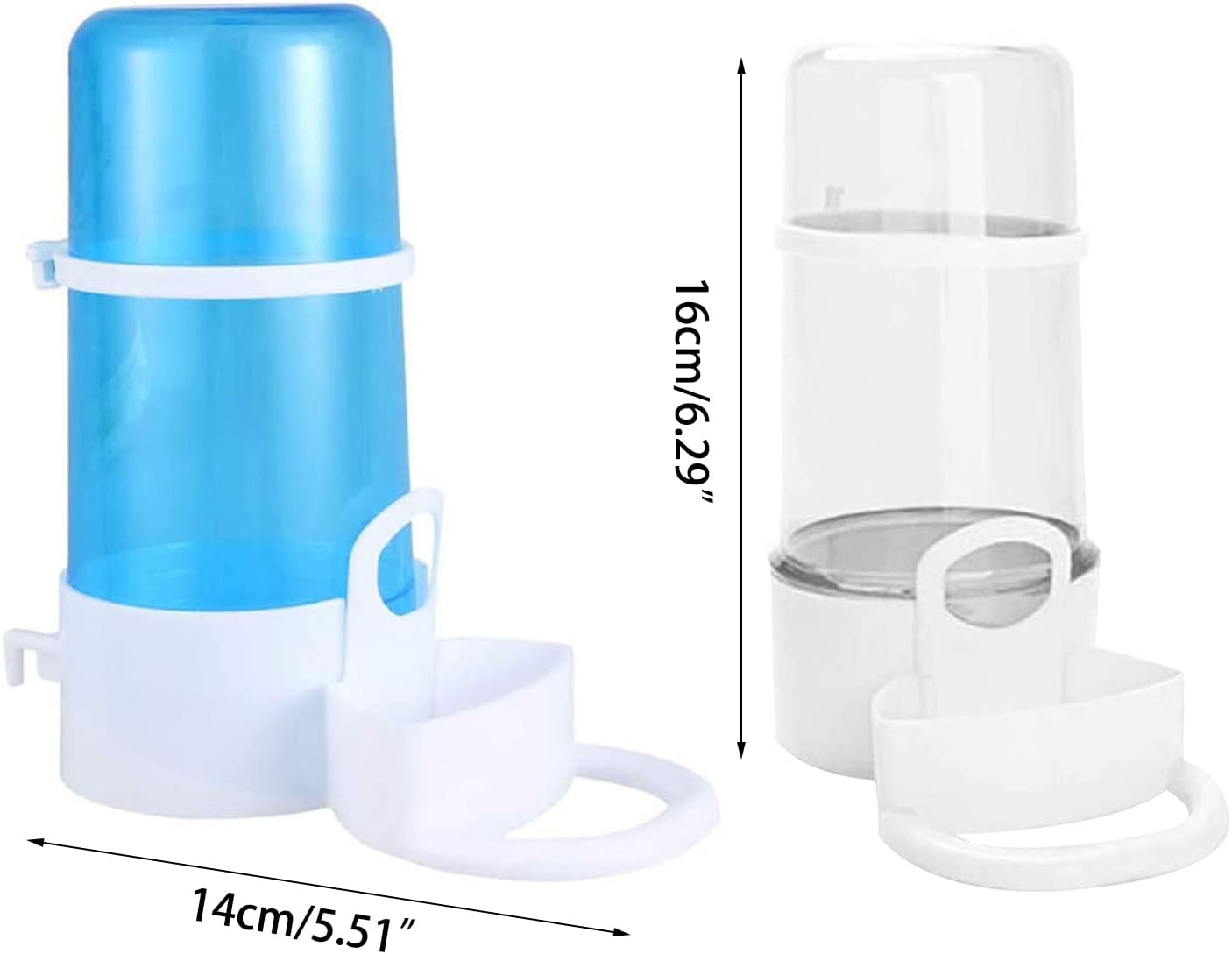 Bird Water Drinker Feeder Automatic Drinking Fountain Pet Parrot Cage 