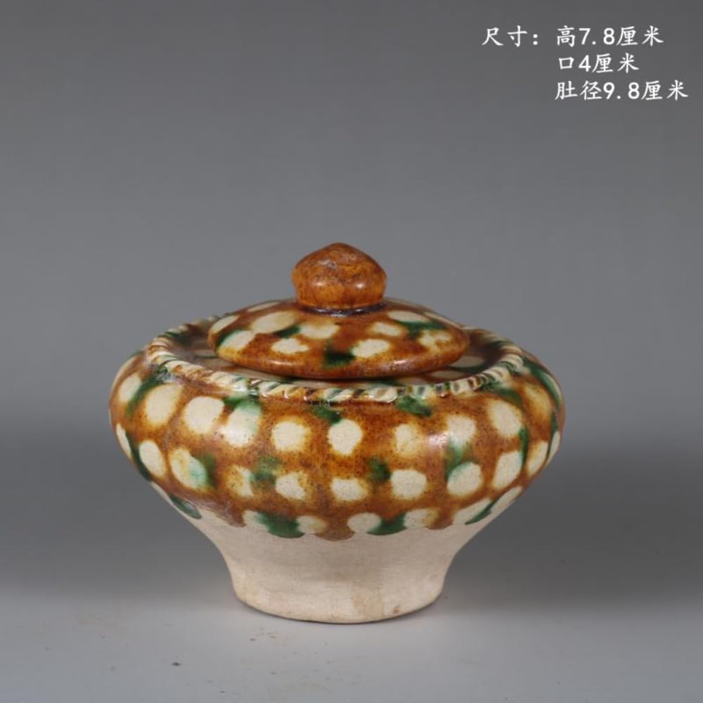7.8cm Tang Sancai Pot Antique and Antique Porcelain Collection Decorat