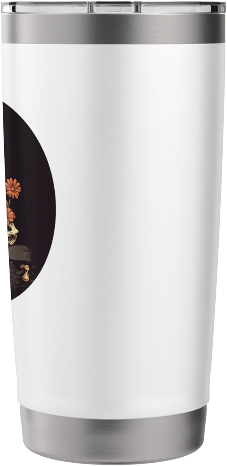 Skeleton with Garden Tools for a Funny Style Stainless Steel Insulated