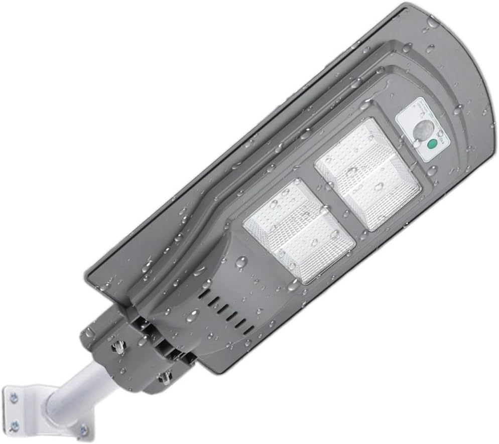 110W Solar Street Light Wall Lamp with Motion Sensor and Remote Control for Garage Patio Garden Outdoor Lighting