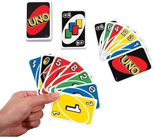 Mattel 4347154784 Uno Card Game 2 Pack, Red