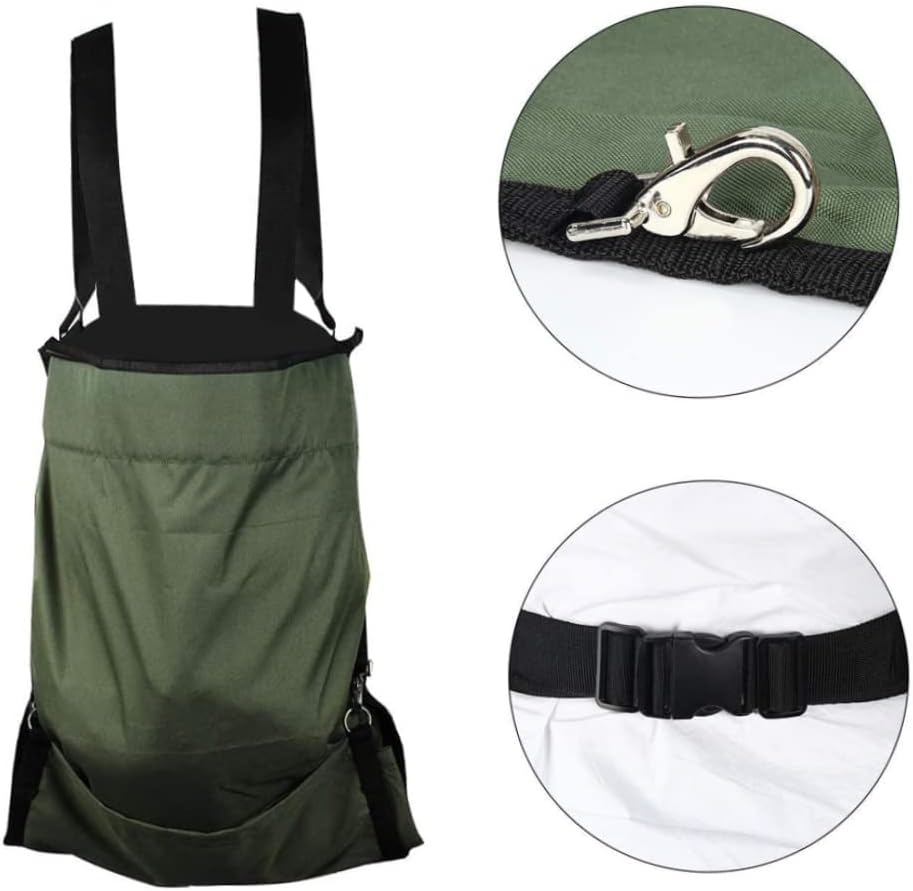 Fruit Picking Apron Waterproof Adjustable Apples Collecting Storage Bag for Garden Vegetables ...